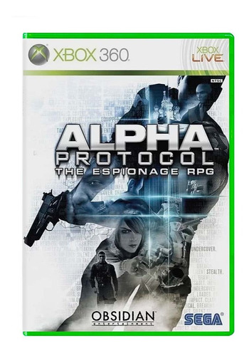 Jogo Alpha Protocol The Espionage Rpg - Xbox 360 - Física